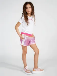 Многоцветни къси спортни панталонки за момиче Guess