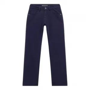 Панталон в тъмно син цвят за момче Slim fit Guess