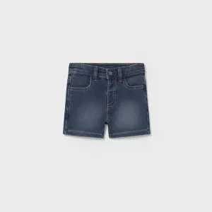 Бермуди soft denim 5джоба тъмносин цвят за бебе момче Майорал