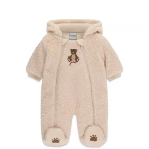 Бебешки пухкав космонавт с качулка и мече Guess Bear