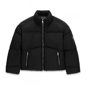 Късо зимно капитонирано яке с висока яка Guess